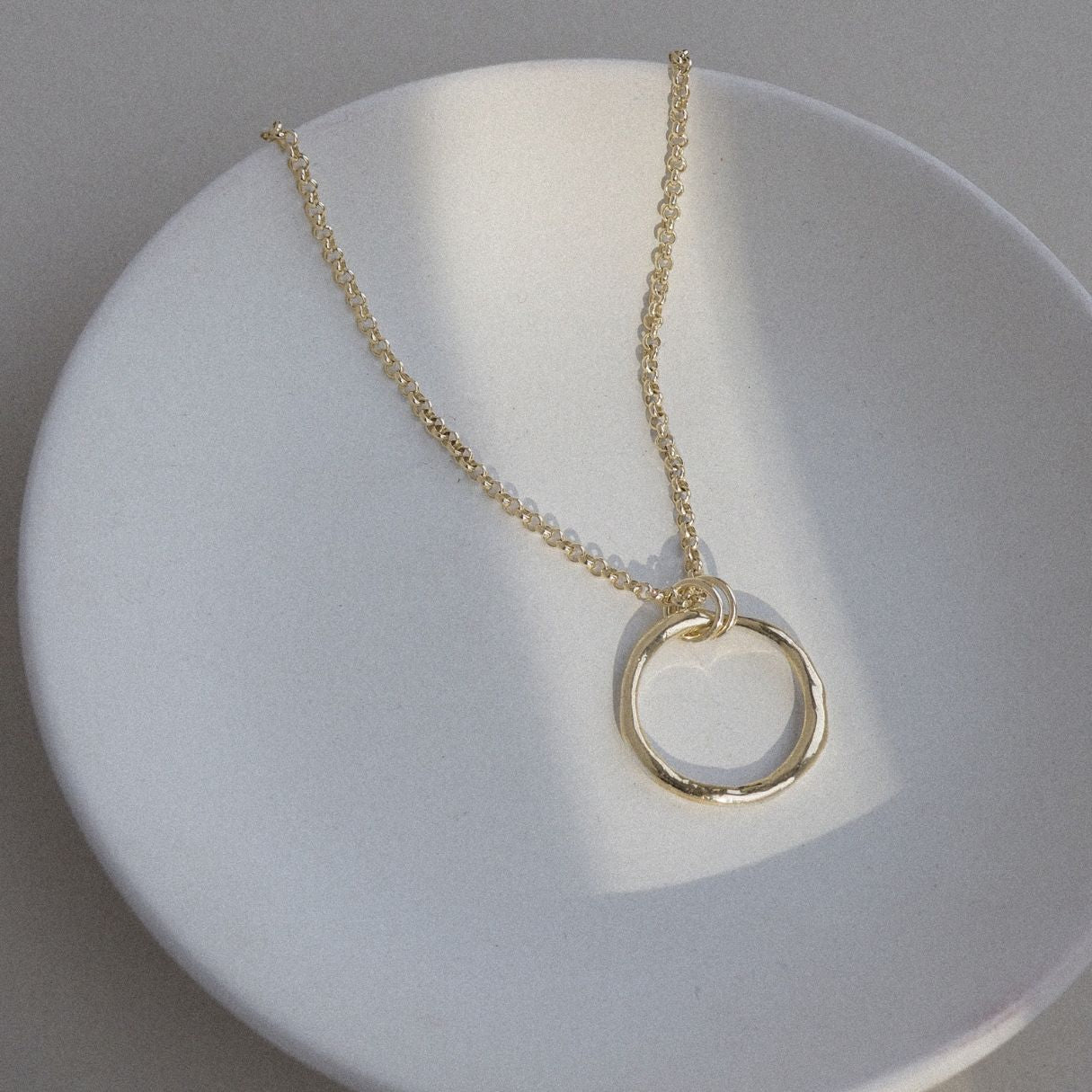 Single Halo Pendant