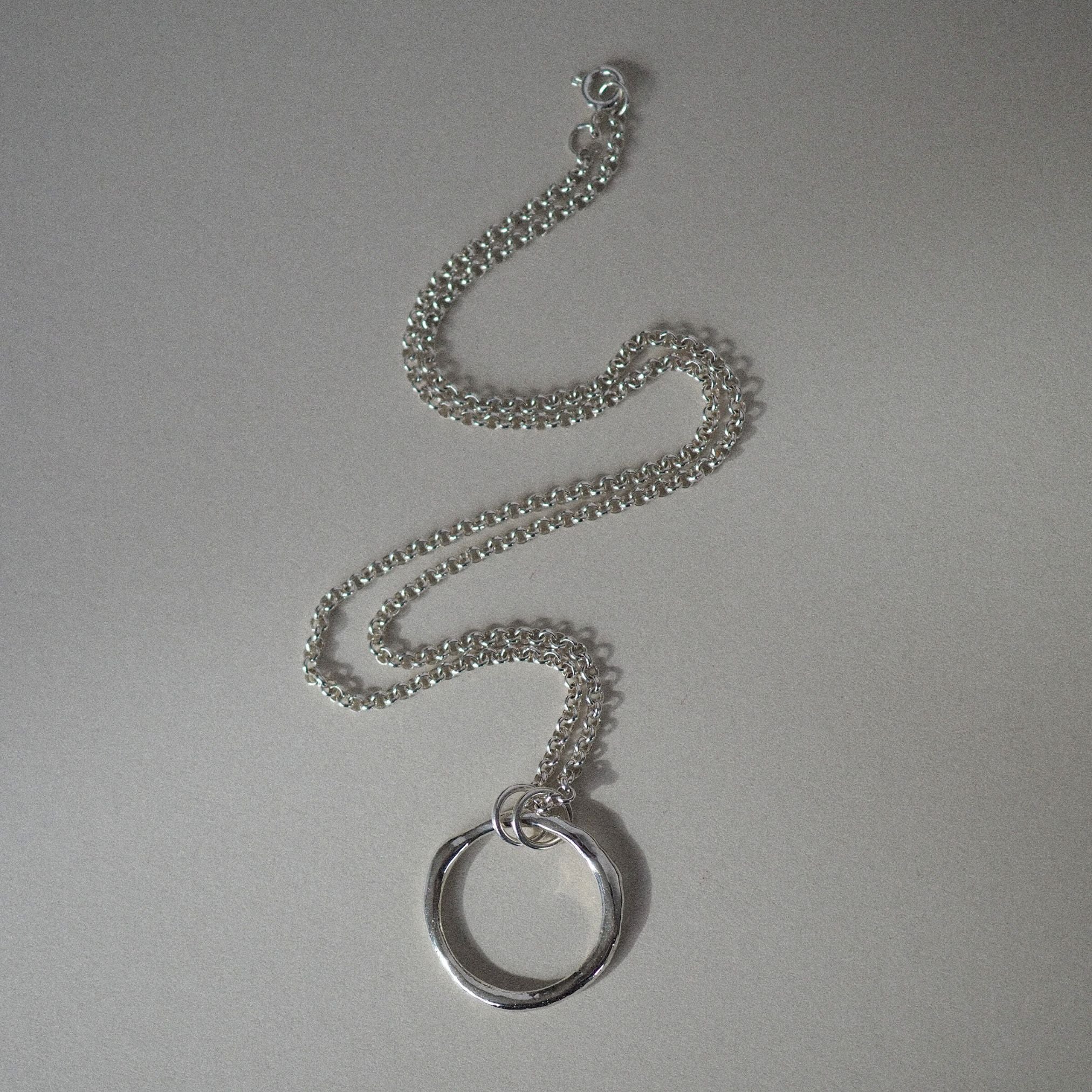 Single Halo Pendant