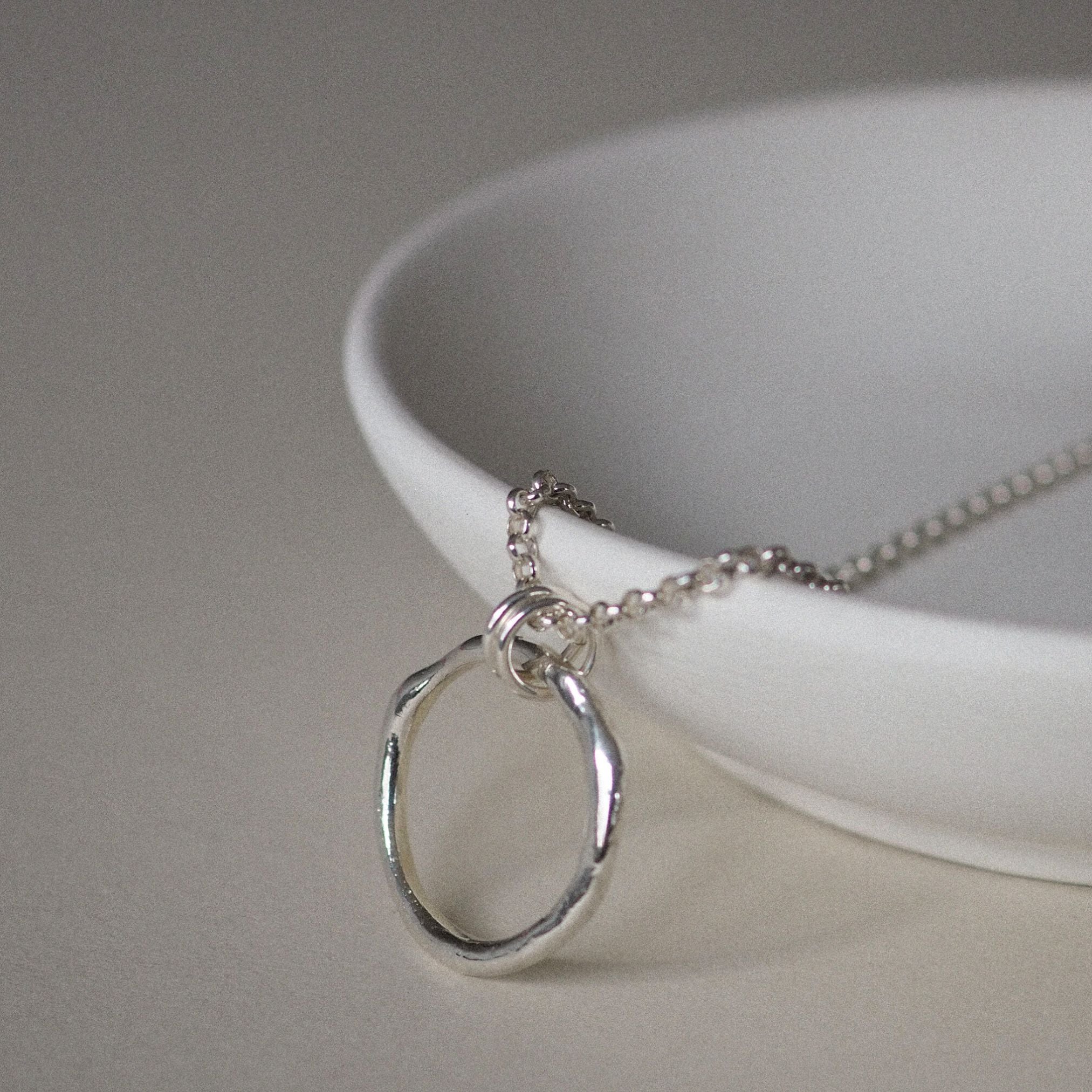 Single Halo Pendant