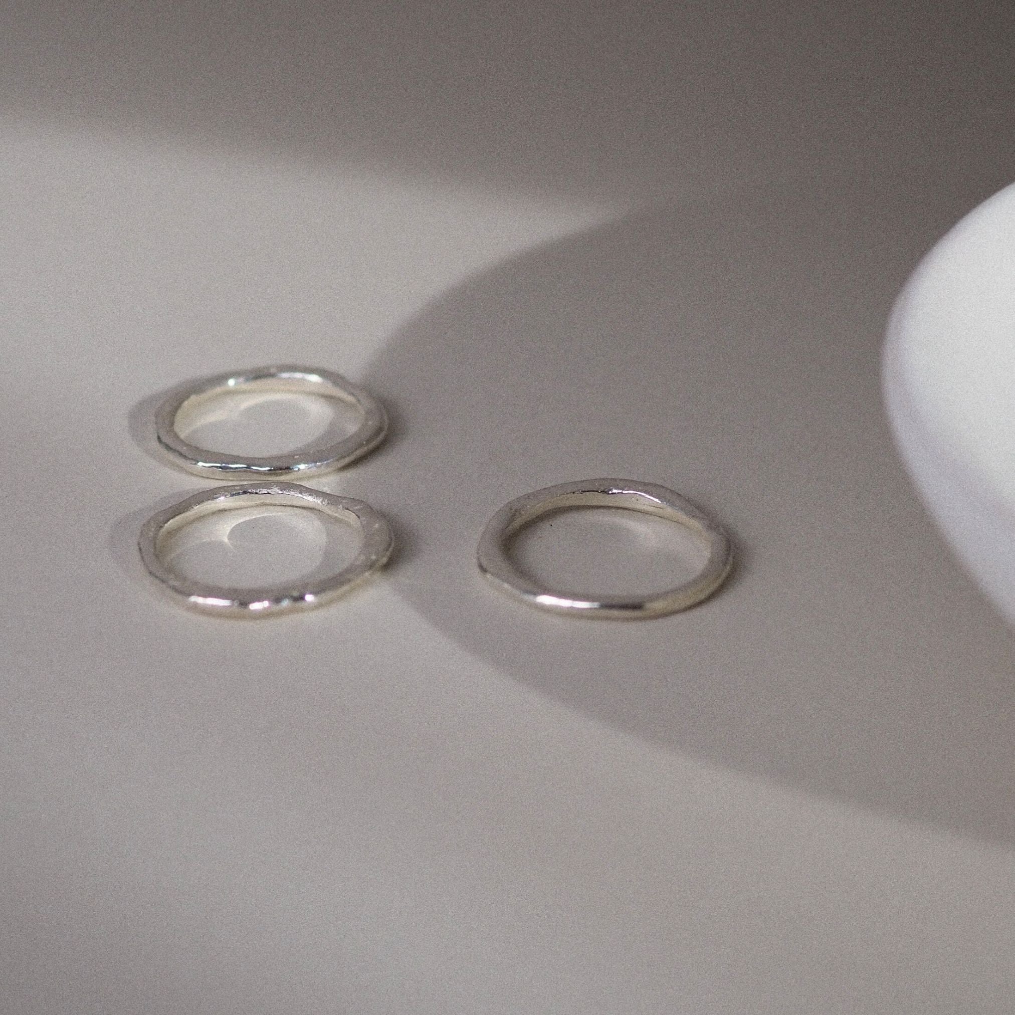 Sterling Silver Stacking Rings