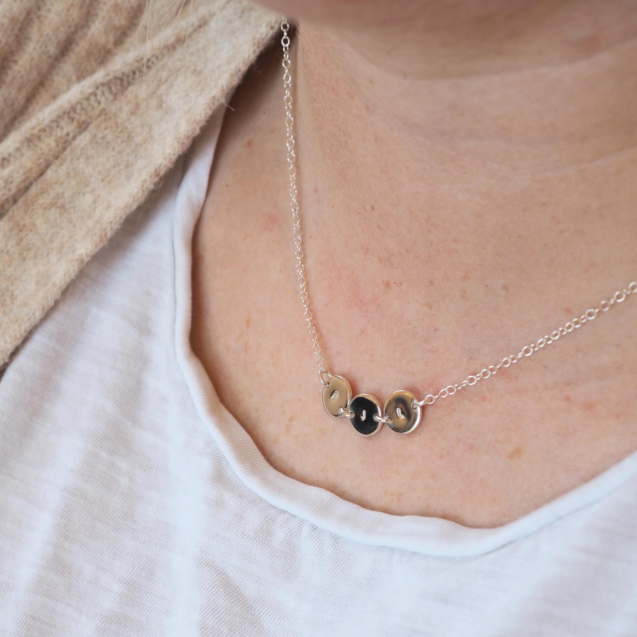 Women's Disc Necklace