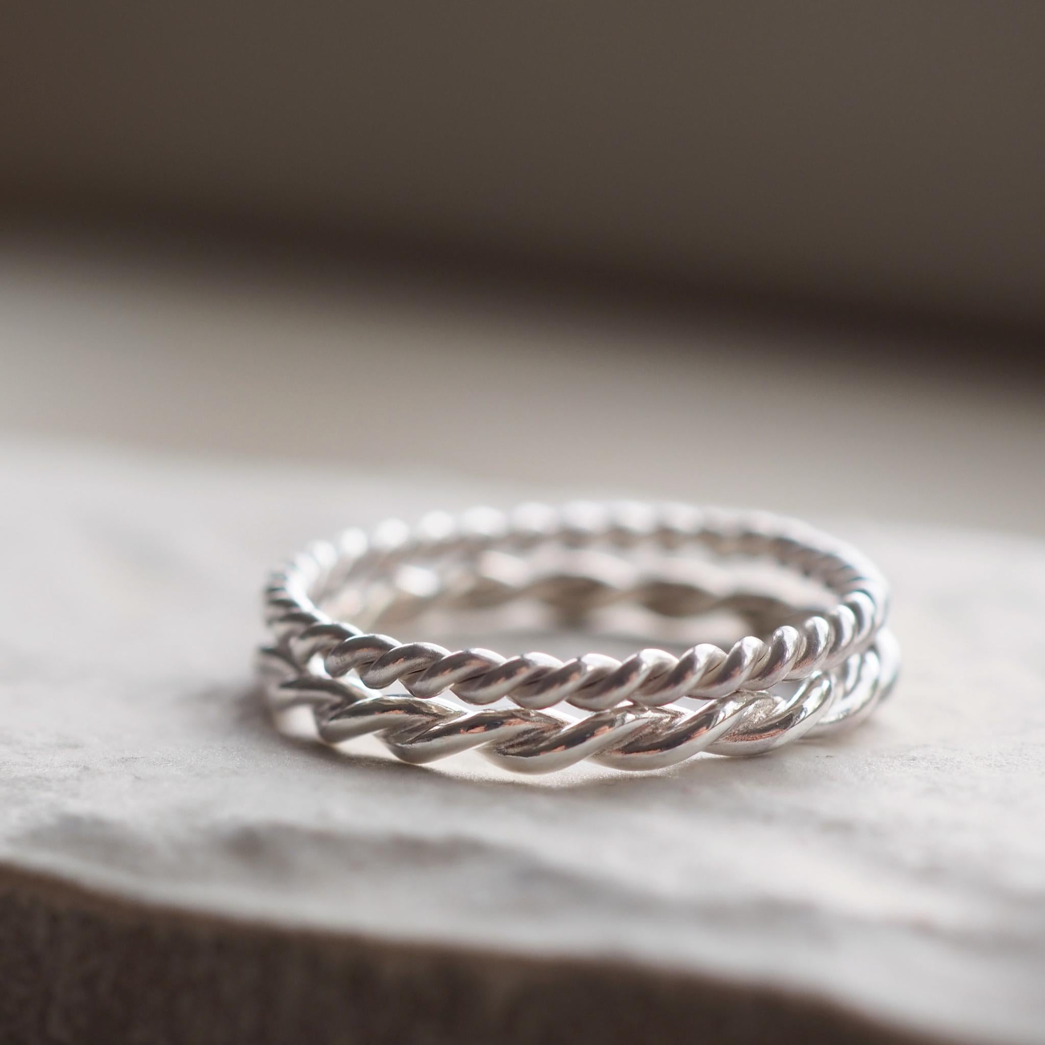 Twisted Stacking Ring
