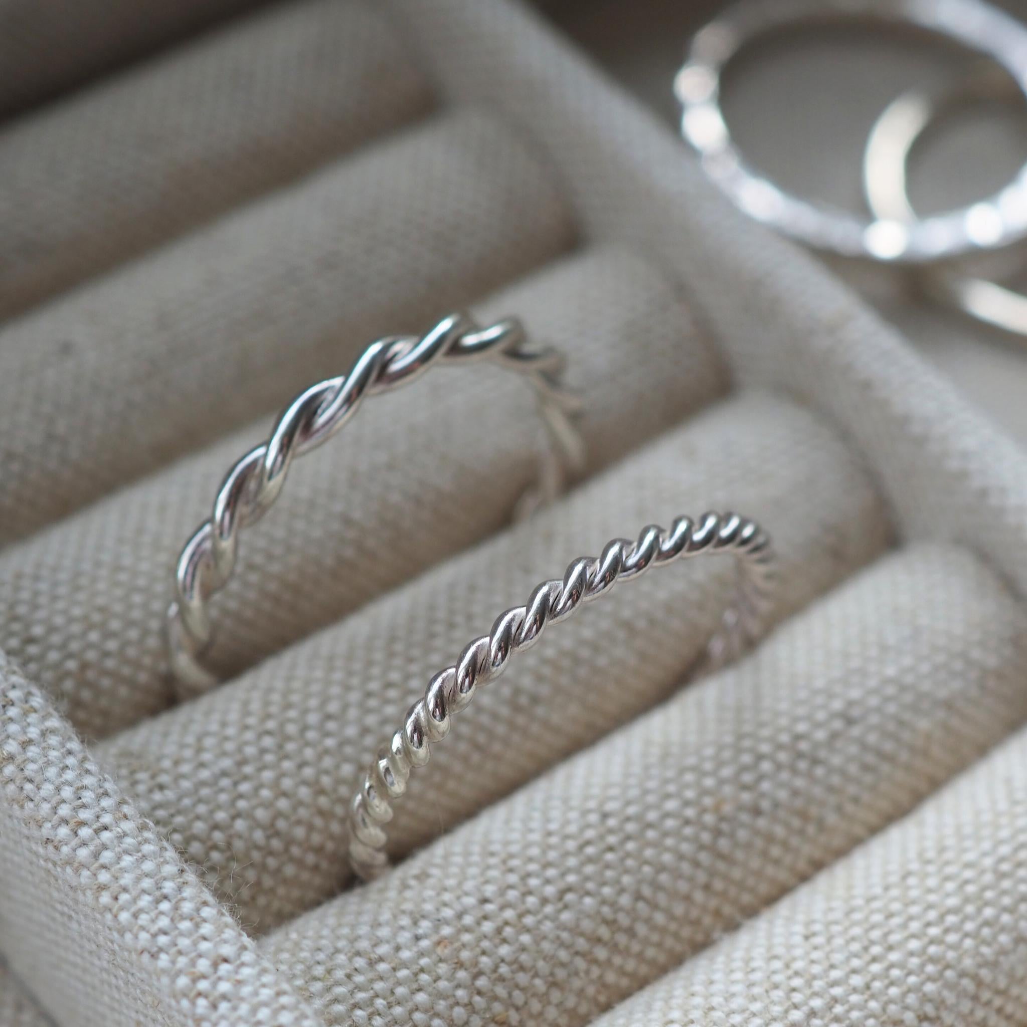 Twisted Stacking Ring