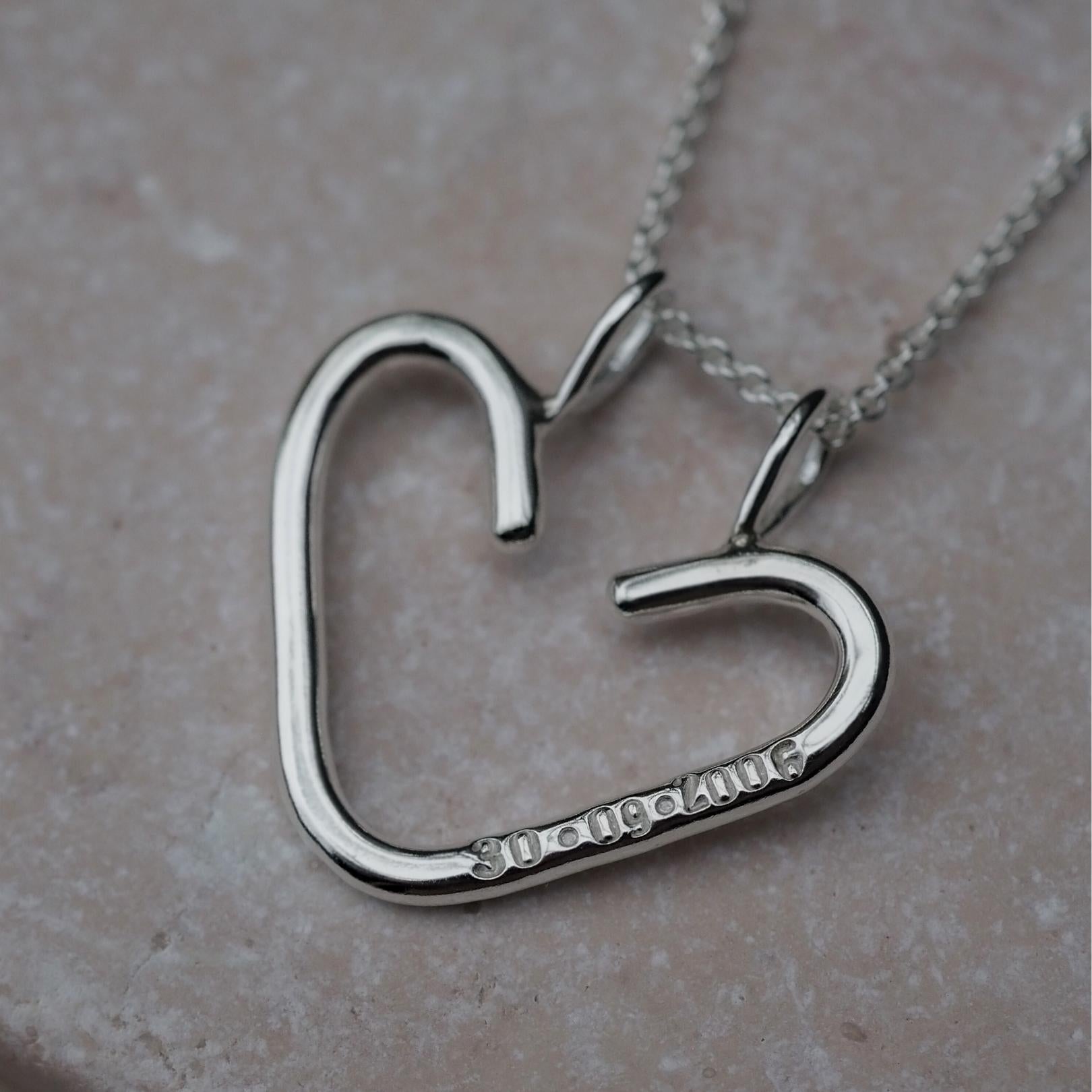 Personalised Heart Necklace for Mum | Sparkle & Dot Hand Stamped – Sparkle  & Dot Hand Stamped Designs