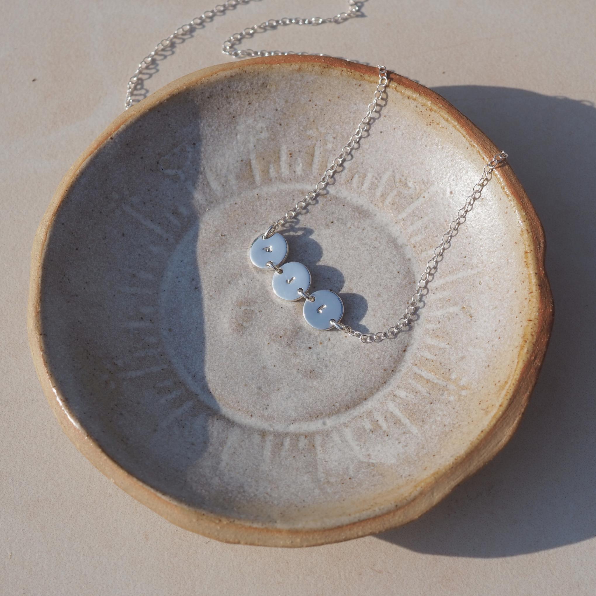 Women's Disc Necklace 