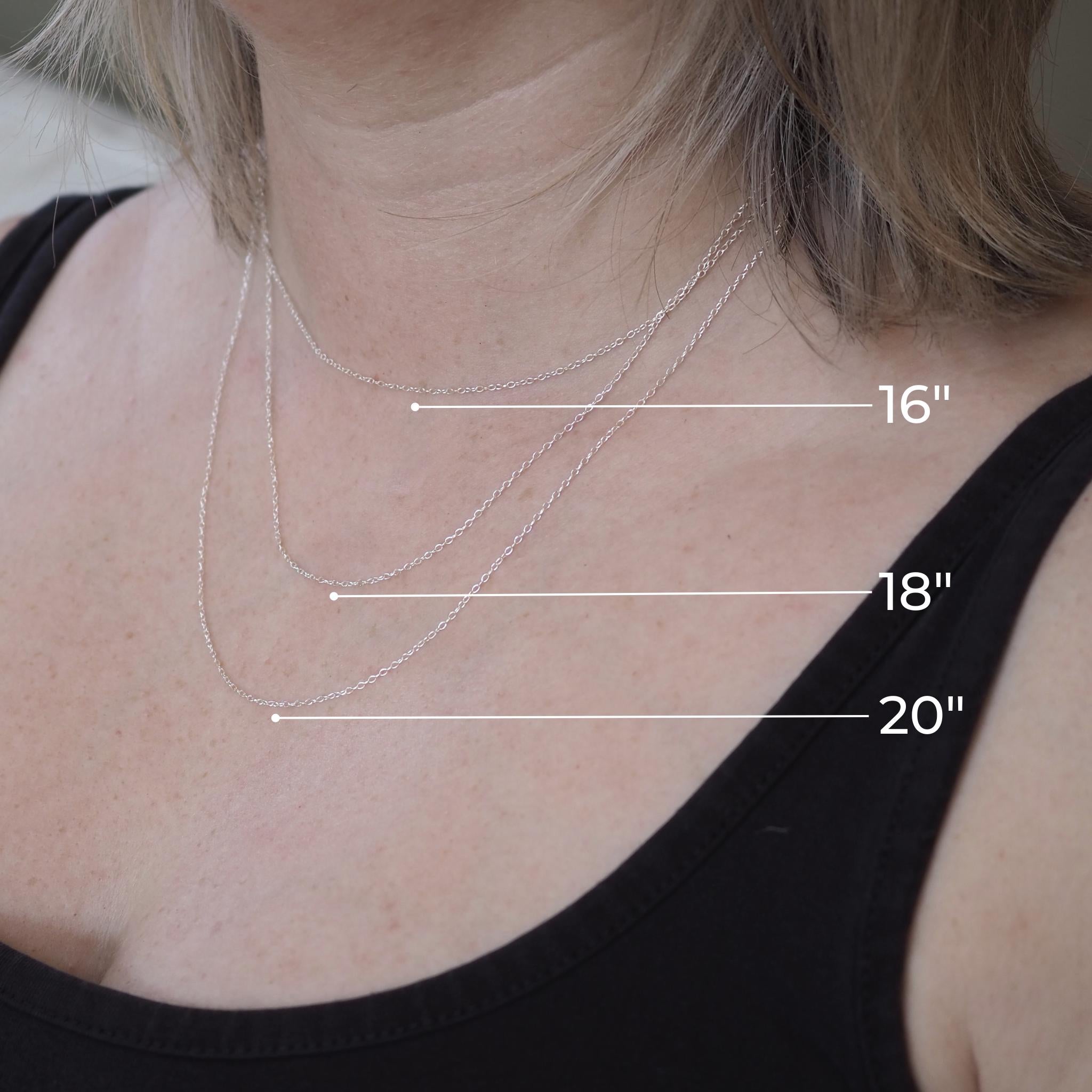 Entwined Rings Necklace