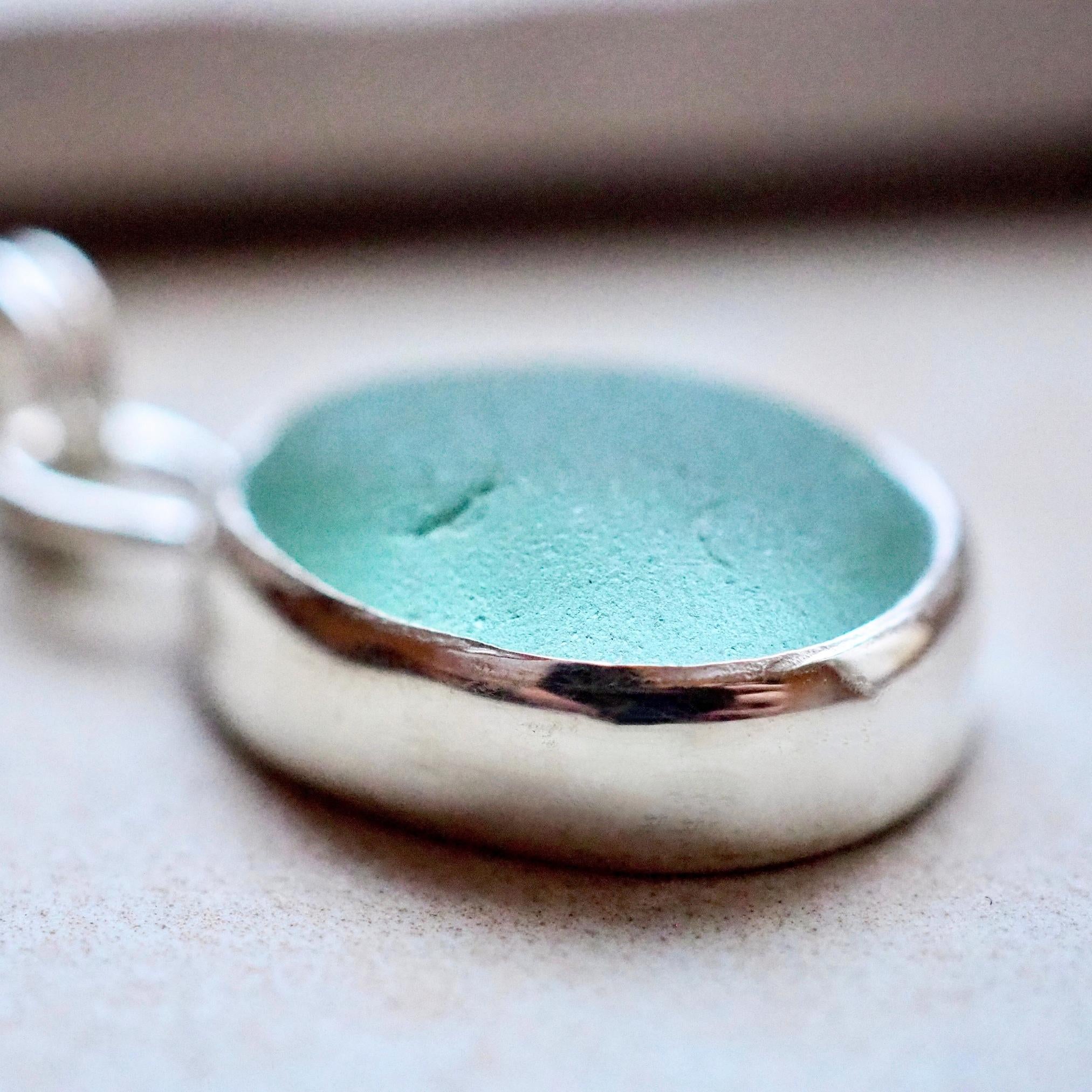 Seafoam Sea Glass Necklace