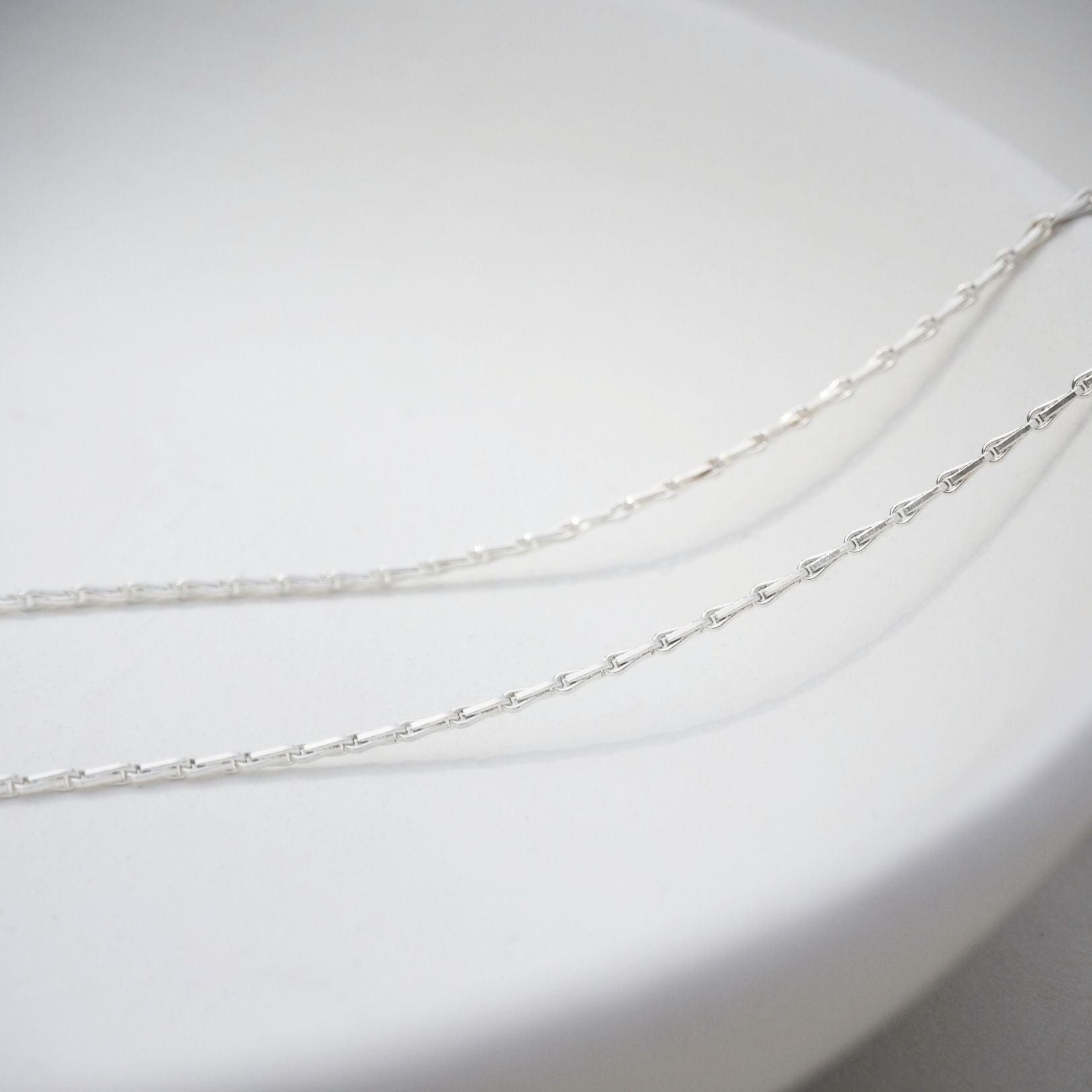 Sterling Silver Watercast Charm Necklace One