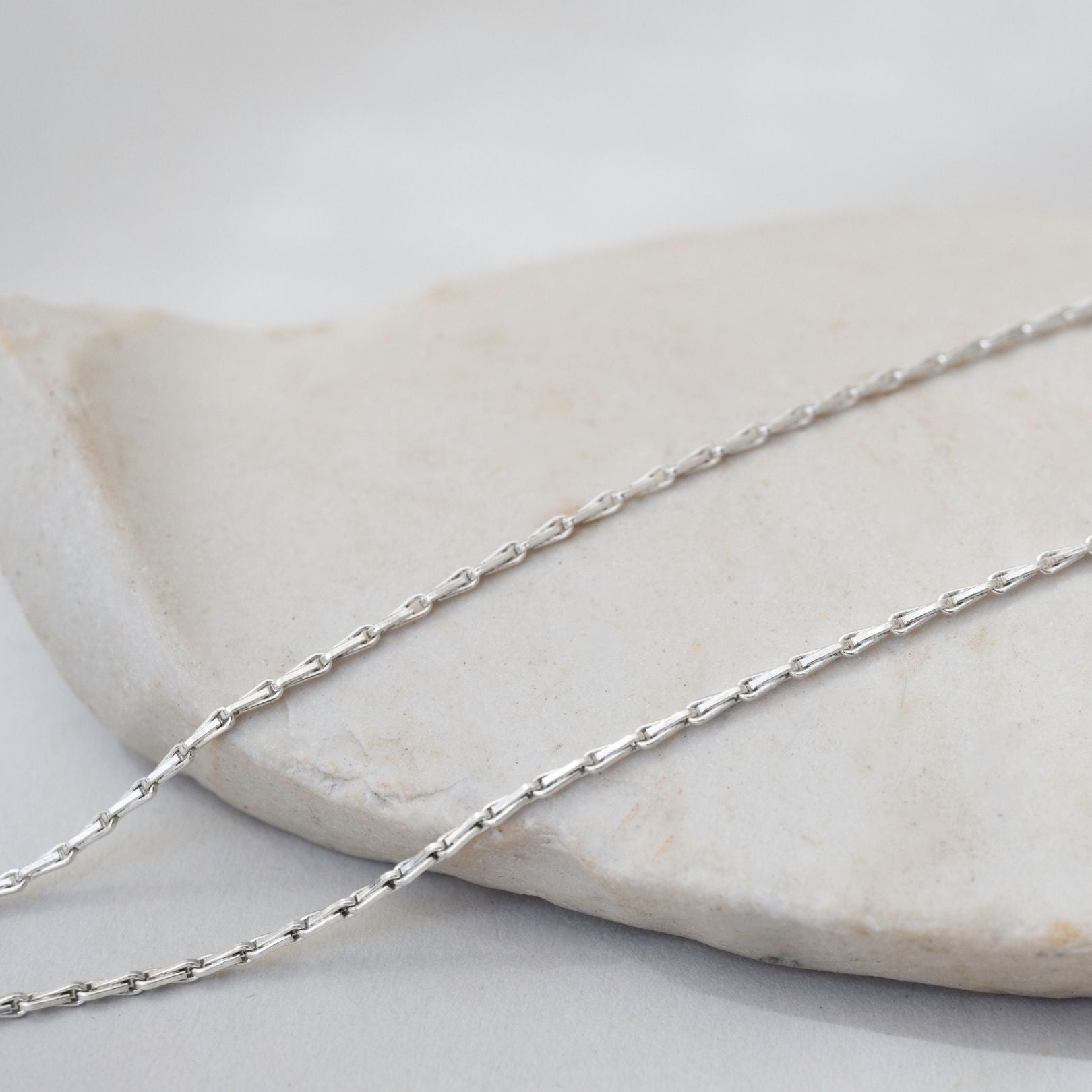 Sterling Silver Watercast Necklace