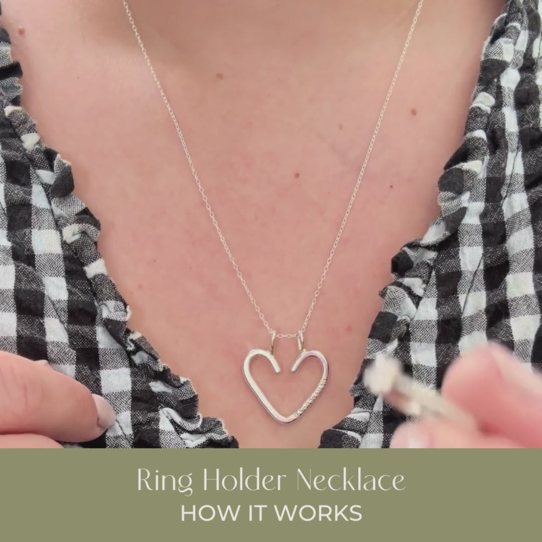 How to use the Ring Keeper Necklace