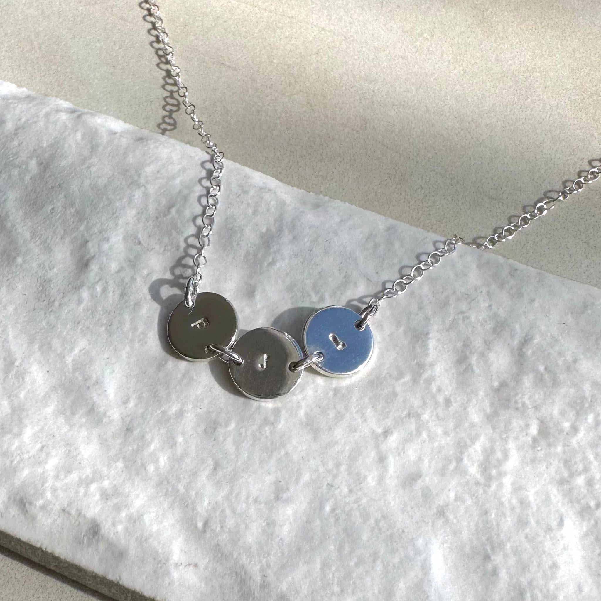 Women's Disc Necklace 